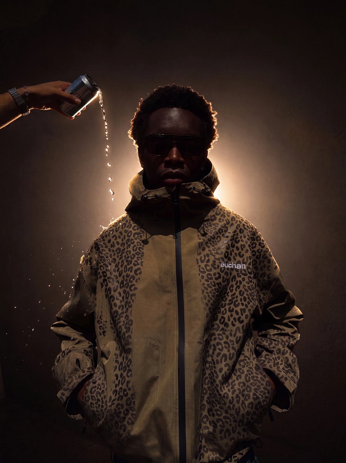 Water Reactive Cheetah Jacket