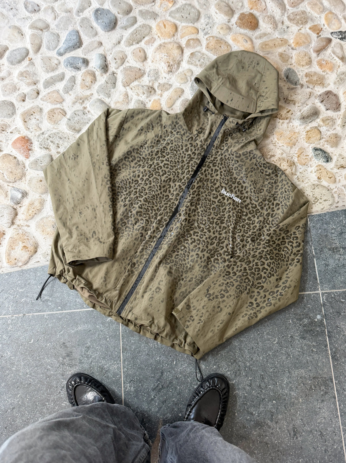 Water Reactive Cheetah Jacket